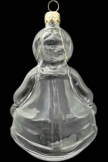 Стеклянная елочная игрушка Заготовка Хоровод 12,4 см 161526700